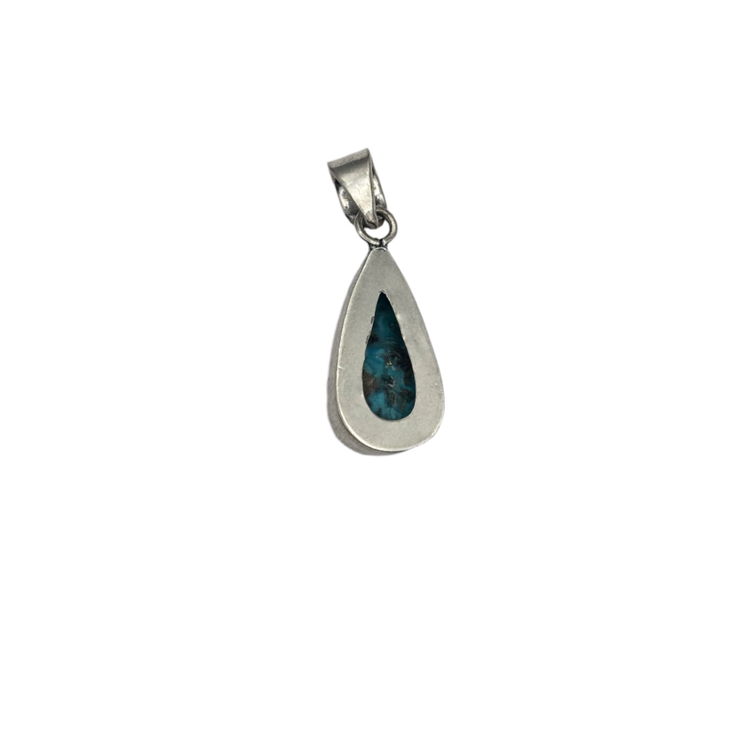 Natural & Lab-certified Irani Firoza/ Turquoise Pendant- IFP09