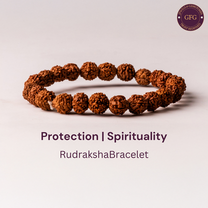 Protection & Spirituality- Rudraksha Bracelet