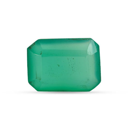 7.61 Carat Green Onyx (Chalcedony Stone) - Natural & Lab-Certified  05/08 - 9