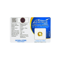 6.03 Carats Natural Citrine (Sunela Stone) - 09/08-90