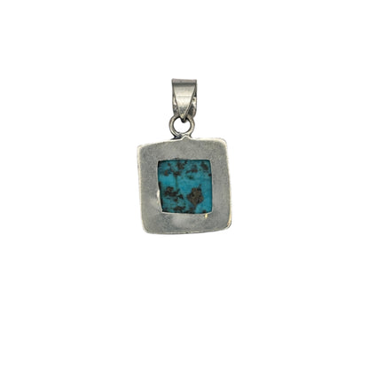 Natural & Lab-certified Irani Firoza/ Turquoise Pendant- IFP13