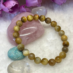 Ketu Balance Bracelet - Original Cat’s eye Lehsuniya Bracelet - 8 mm