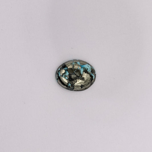 7.14 Ct. Natural & Lab-certified Irani Firoza/Turquoise- GT 1905