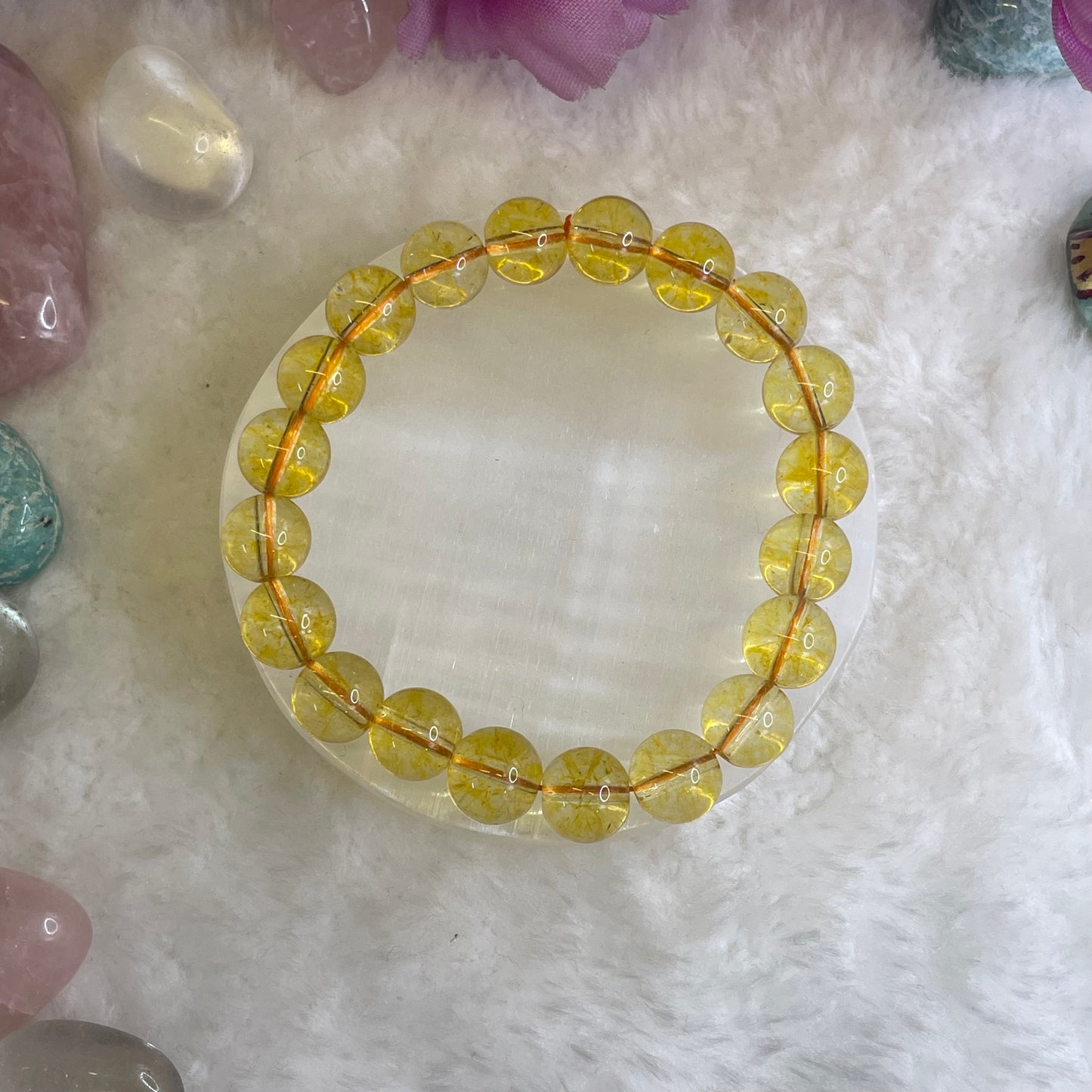 Business, Wealth, Teaching & Marriage Bracelet - Citrine- 10mm