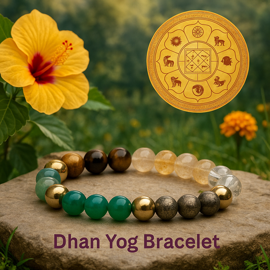 AstroJeet Dhan Yog Bracelet - 8mm