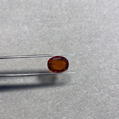 7.16 Carat Natural Gomed Hessonite Lab Certified