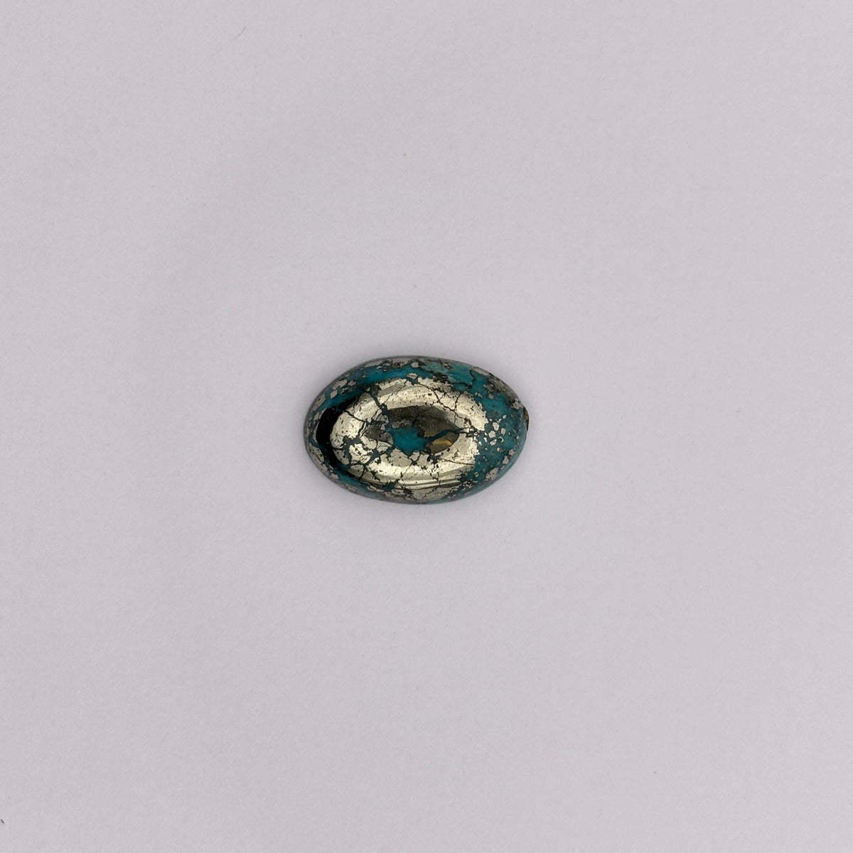 10.46 Ct. Natural & Lab-certified Irani Firoza/Turquoise- GT 6212