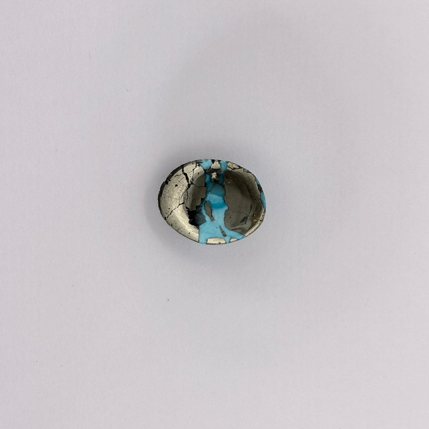 9.83 Ct. Natural & Lab-certified Irani Firoza/Turquoise- GT 6910