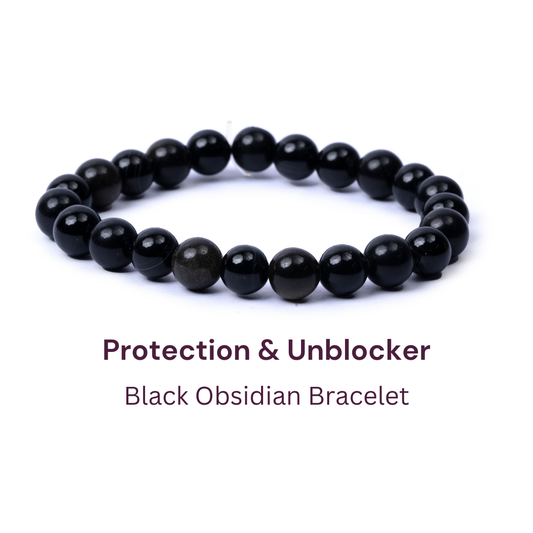 Black Obsidian Bracelet