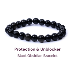 Black Obsidian Bracelet