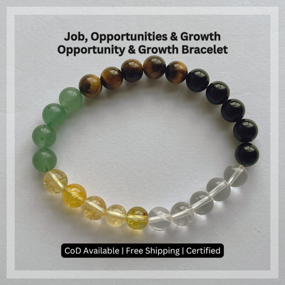 Job & Opportunity Bracelet - 8mm