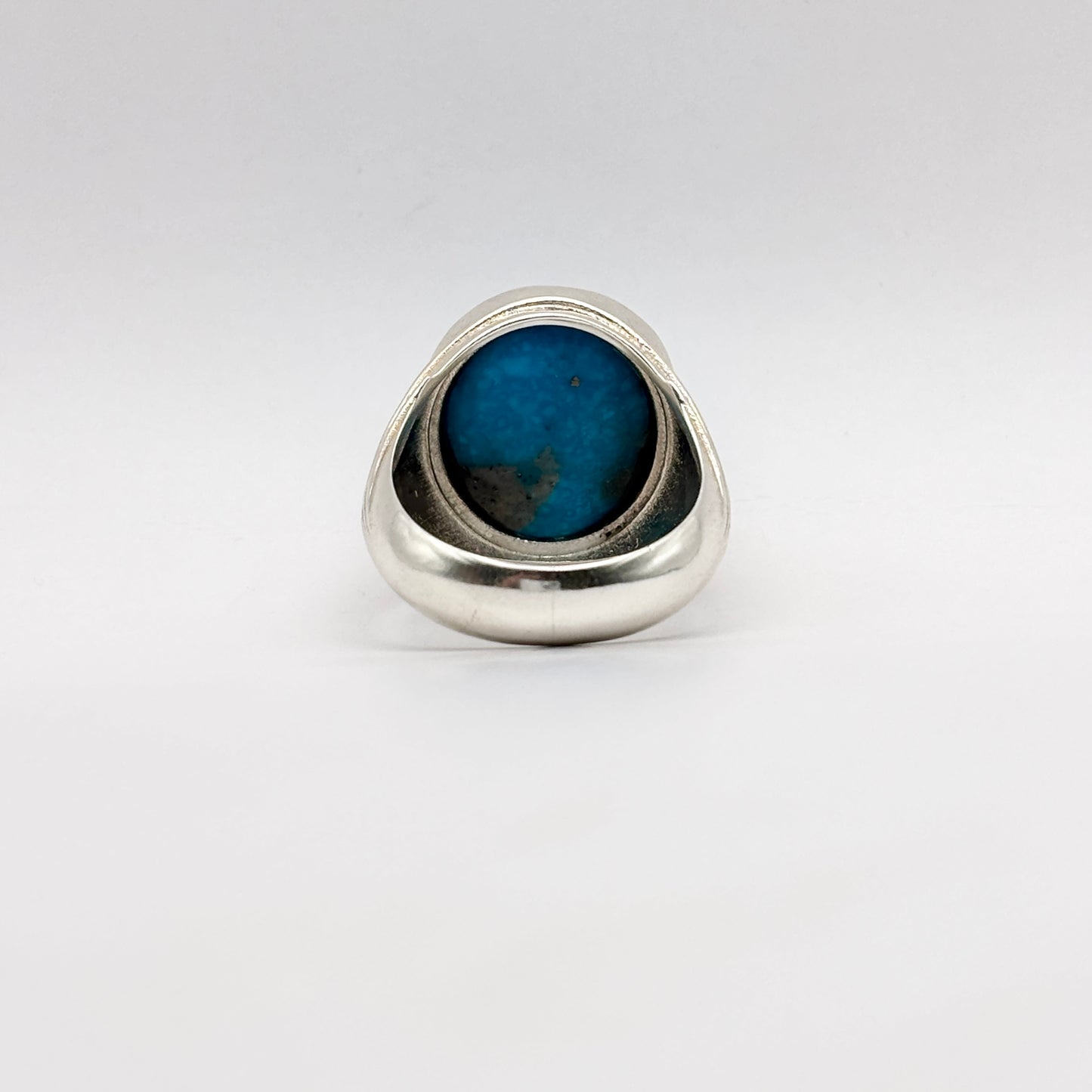 Celestia Irani Firoza Ring (Turquoise) 925 Pure Silver Ring - Natural Stone