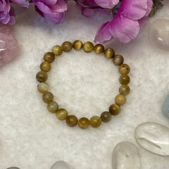 Ketu Balance Bracelet - Original Cat’s eye Lehsuniya Bracelet - 8 mm