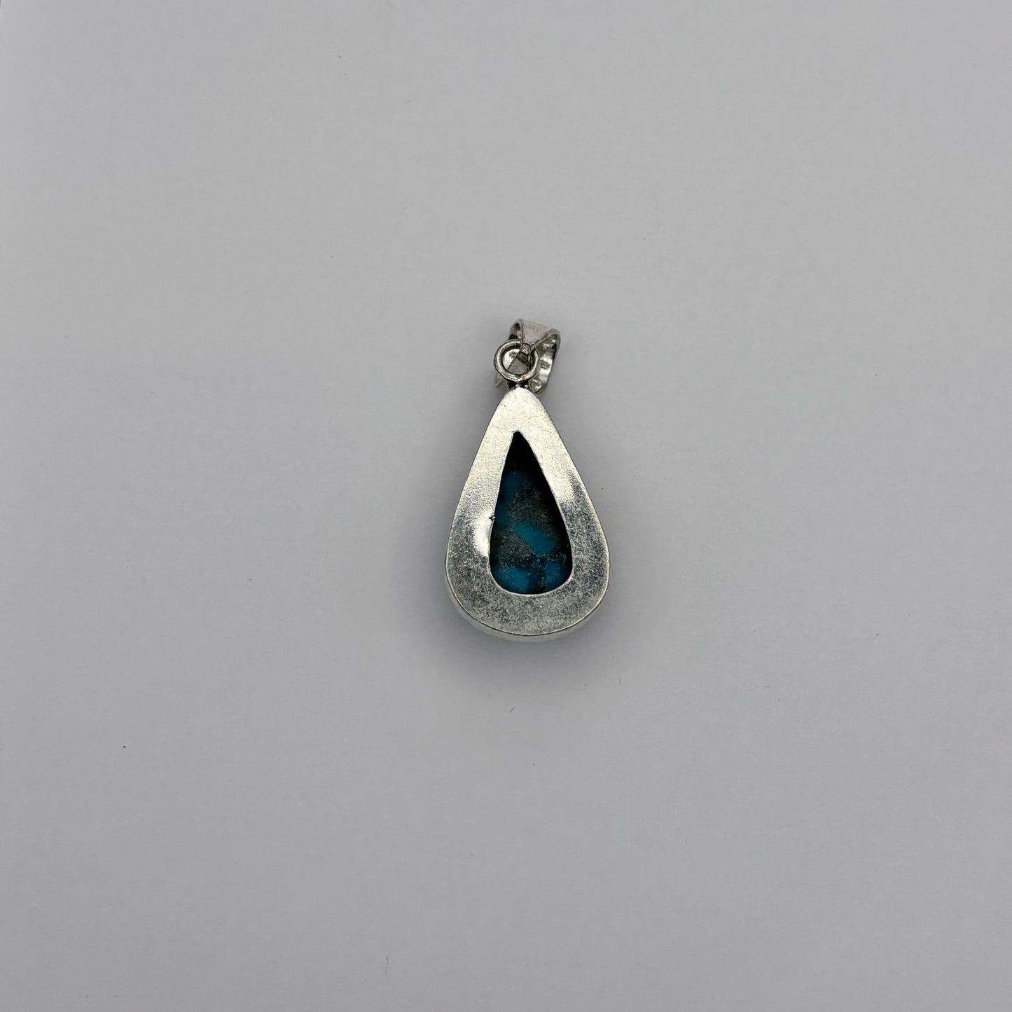 Natural & Lab-certified Irani Firoza/ Turquoise Pendant- IFP08