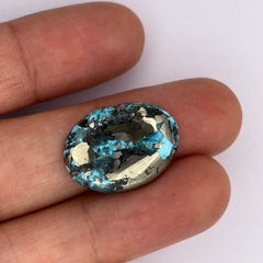 8.73 Carat Natural & Lab-certified Irani Firoza/Turquoise- GT 05584