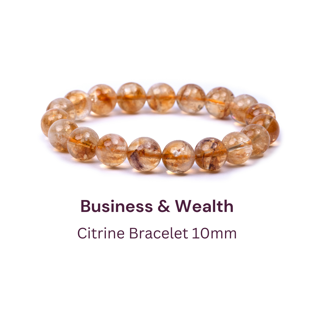Citrine Bracelet - 10MM