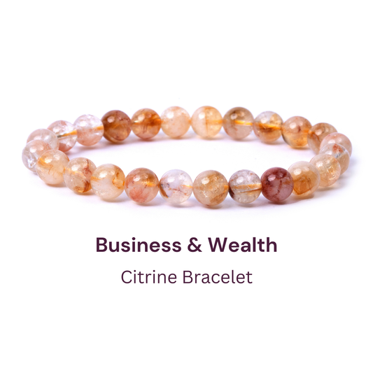 Citrine Bracelet - Business and Wealth