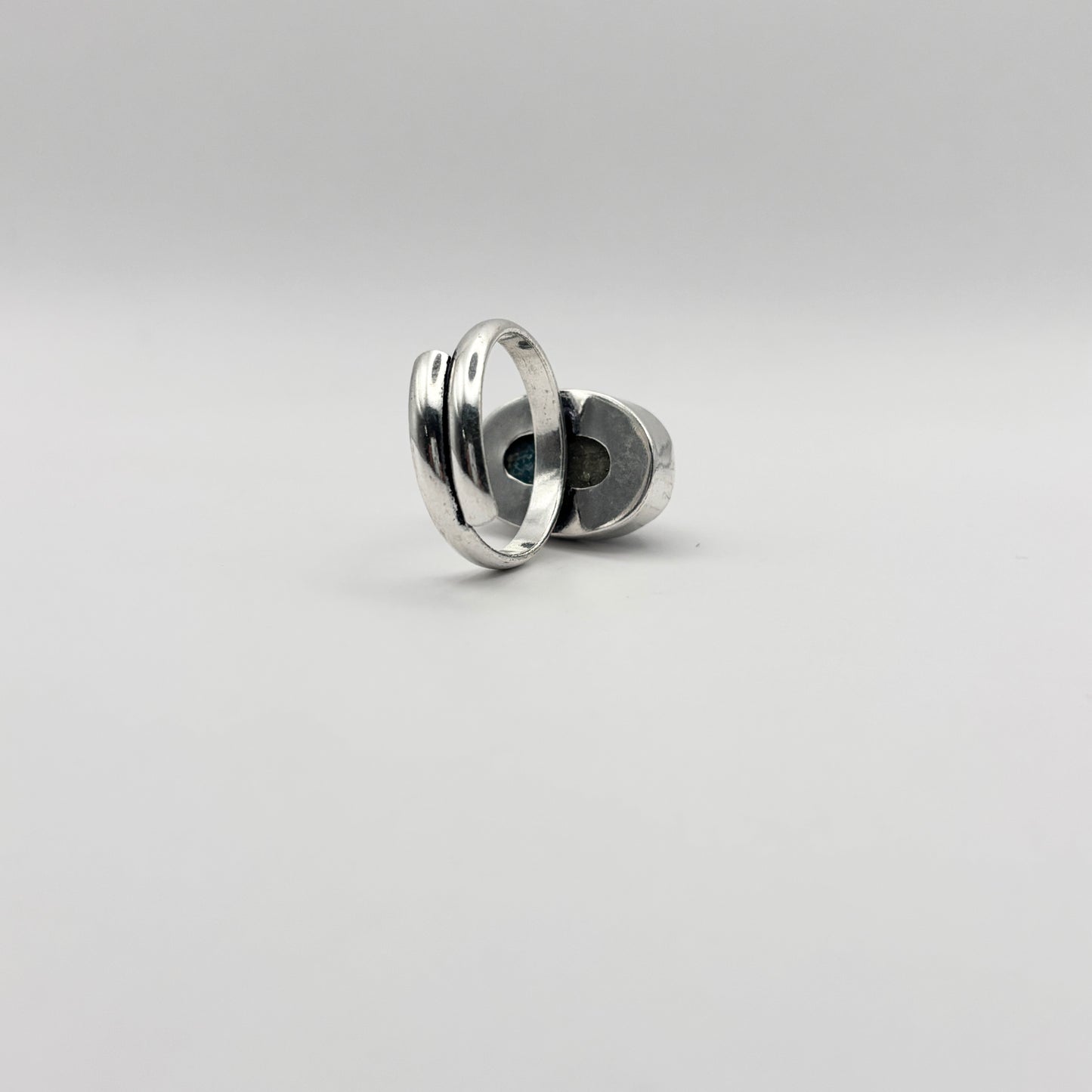 Irani Firoza German Silver Ring- IFR-14