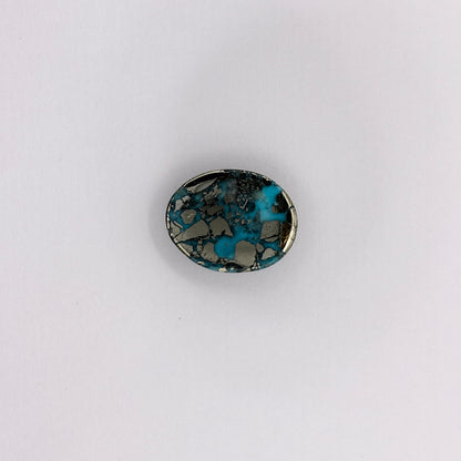 10.31 Ct. Natural & Lab-certified Irani Firoza/Turquoise- GT 6804