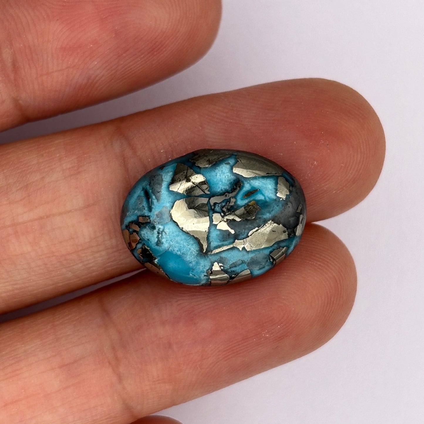 8.89 Ct. Natural Irani Firoza/Turquoise- GT 9593