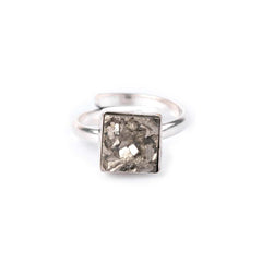 Dhanyog Combo- Pyrite Bracelet & Ring with Laxmi Pyramid