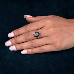 Black Tourmaline Bracelet & Ring