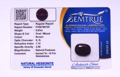 9.63 Carats Natural Gomed (Hessonite) Stone - SKU HS88725