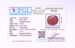 5.39 Carats Natural Gomed (Hessonite) Stone - SKU HS22623