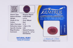 6.21 Carat Natural Ruby (Manik) - CN 07852