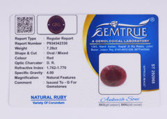 7.28 Carat Natural Ruby (Manik) - CN 42330