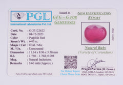 6.03 Carat Ruby (Manik) - CN 22622