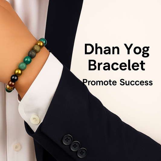 Natural Dhanyog Bracelet with Natural Citrine