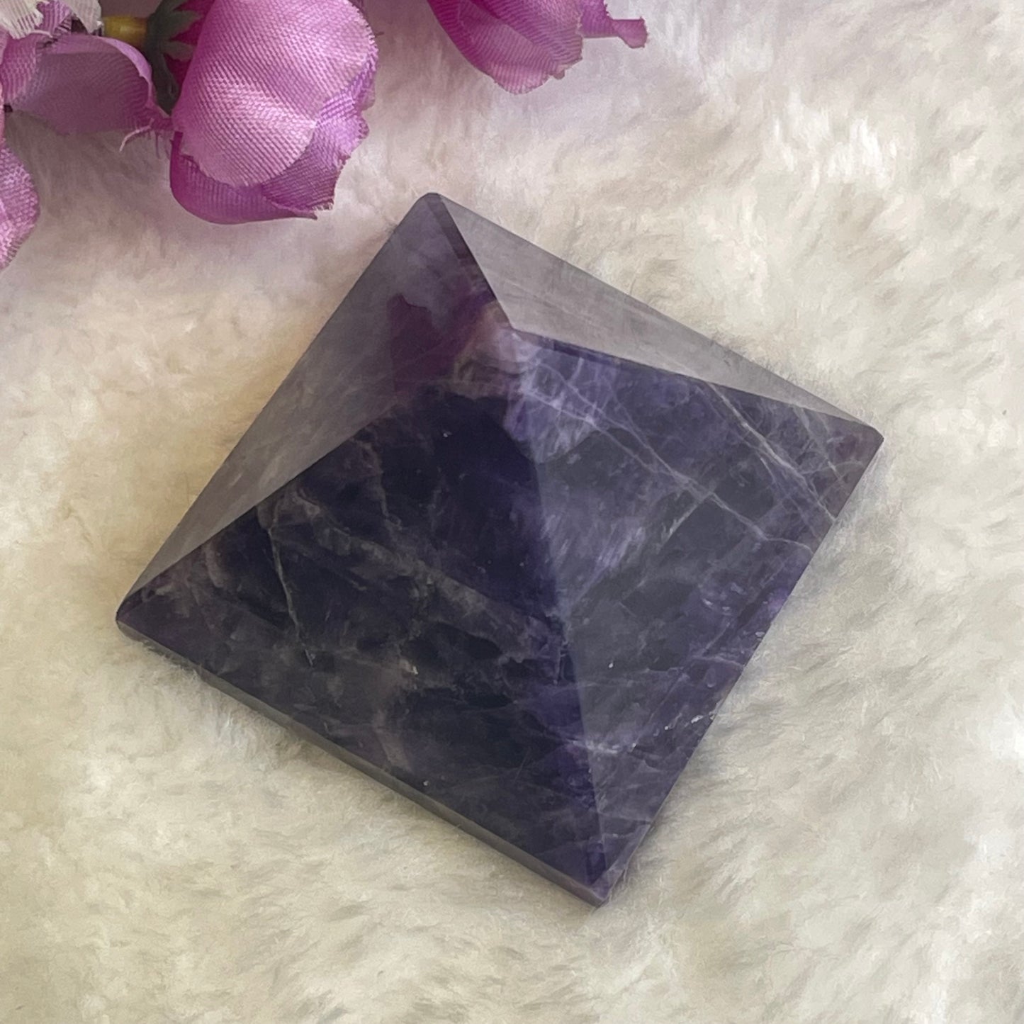 Amethyst Pyramid Natural - 130-150 grams