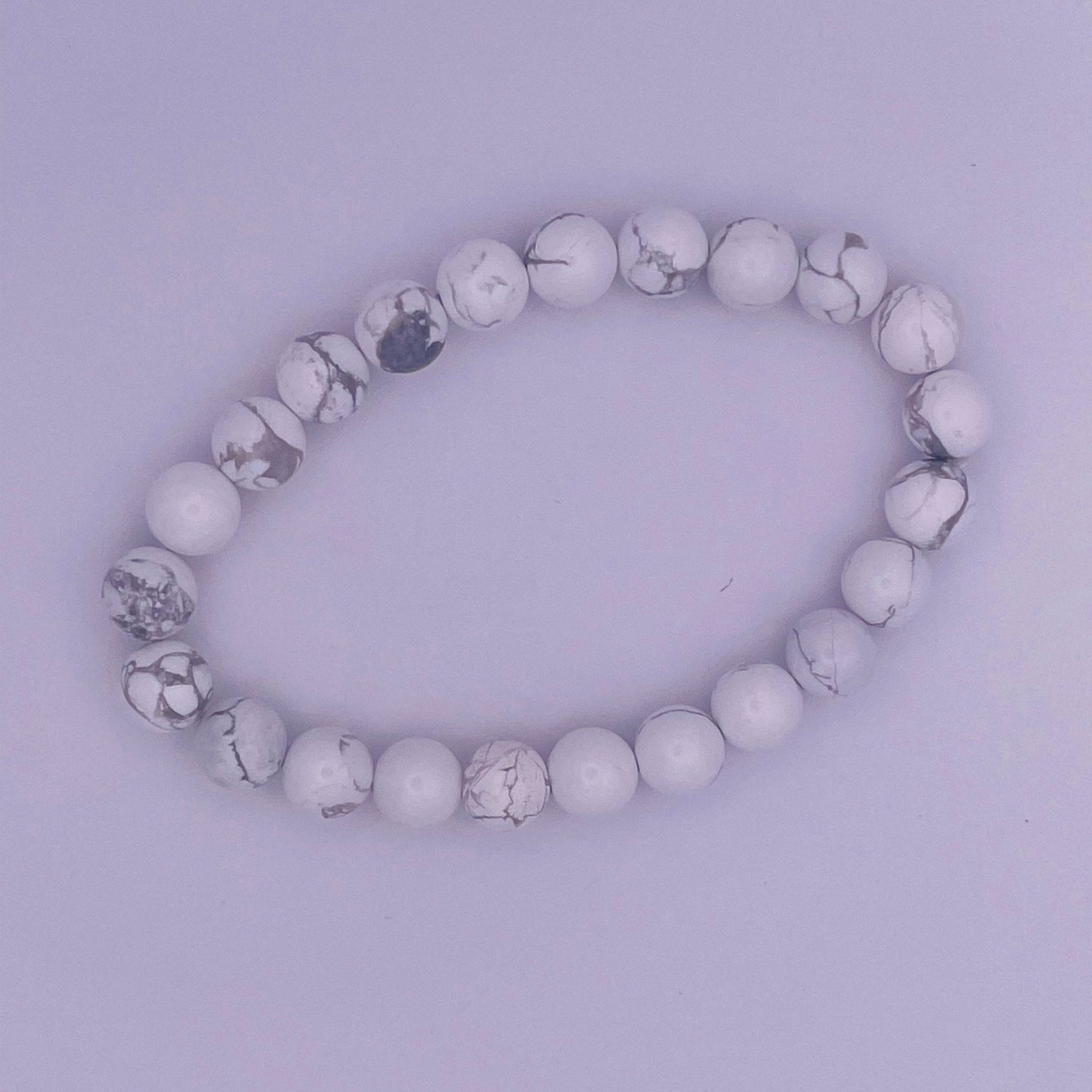 Intuition & Creativity Bracelet - Howlite - 8 mm