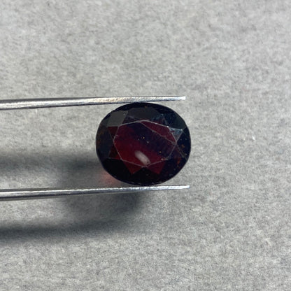 7.84 Carat Black Gomed Garnet