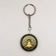 Money Magnet Pyrite Key Chain