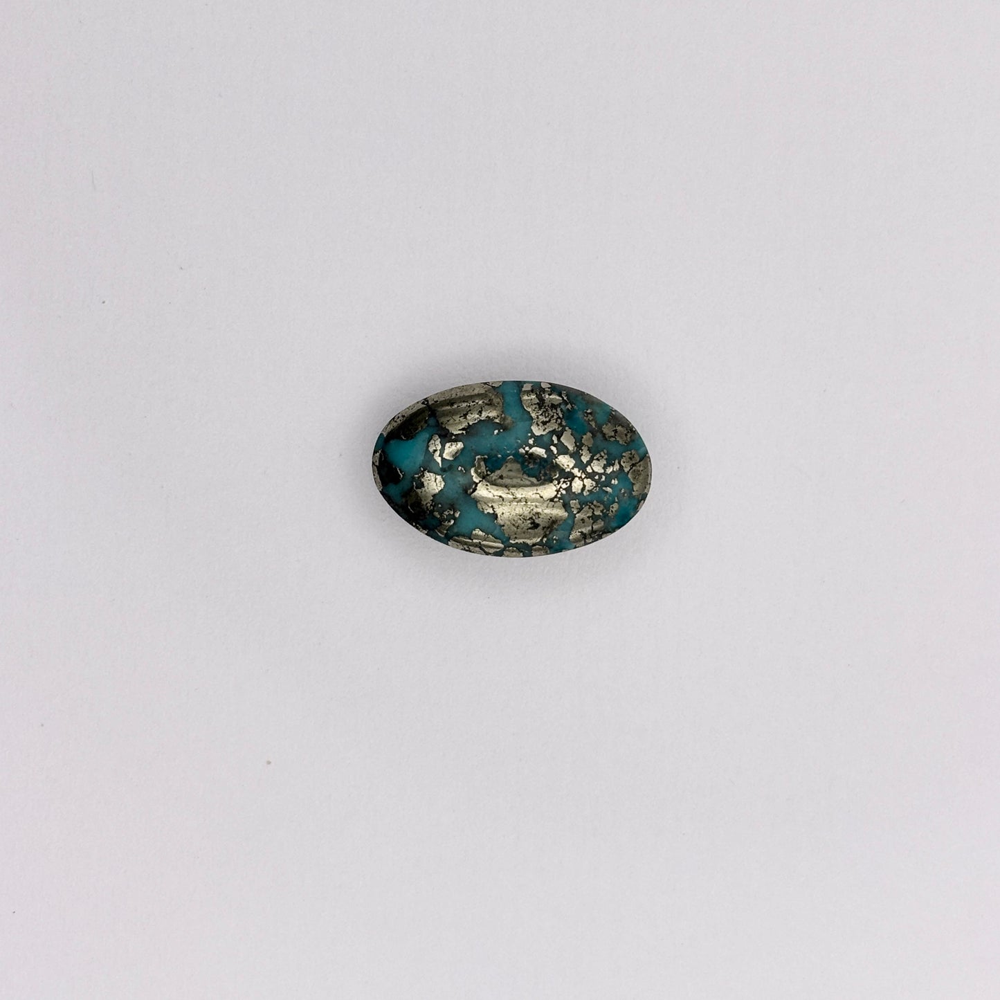 9.52 Ct. Natural & Lab-certified Irani Firoza/Turquoise- GT 1240