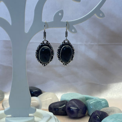 Sulemani Hakik/ Aqeeq Teardrop Earrings