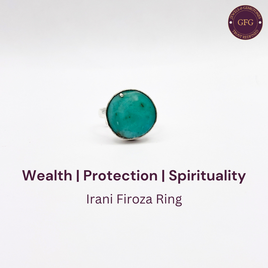 Irani Firoza German Silver Ring