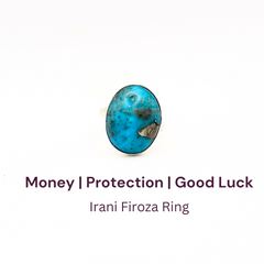 Irani Firoza German Silver Ring