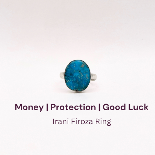 Irani Firoza German Silver Ring
