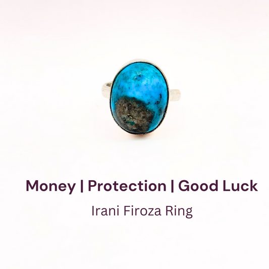 Irani Firoza German Silver Ring