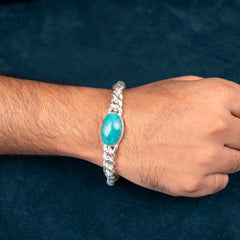 Irani Firoza Salman Bracelet German Silver