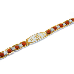 Rudraksh Om Bracelet