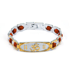 Rudraksh Om Bracelet