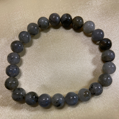 Perseverance & Will Power Bracelet - Labradorite - 8mm