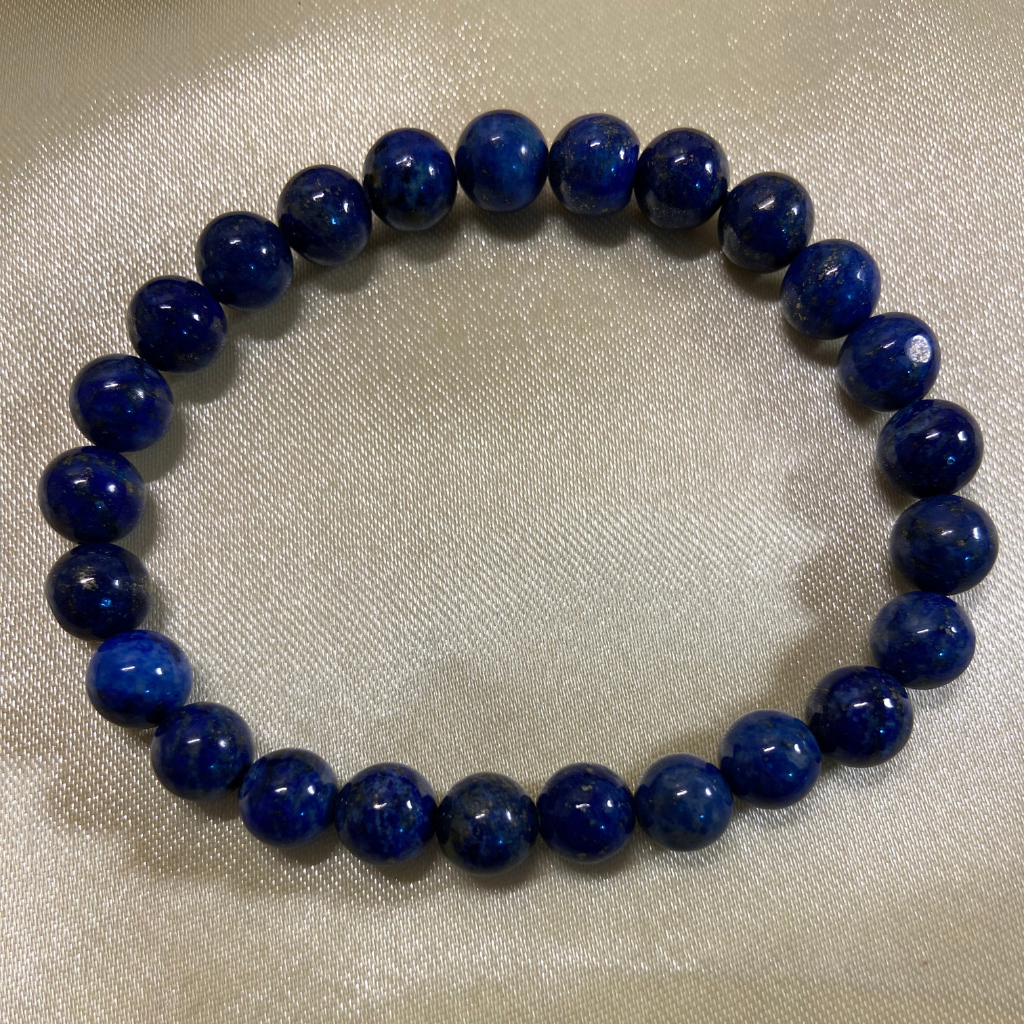 Procrastination & Wisdom Bracelet - Lapis Lazuli - 8mm