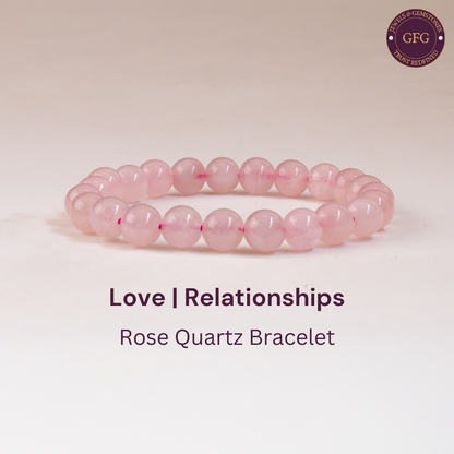 Love & Relationship Bracelet - Rose Quartz