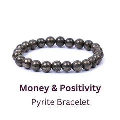 Dhanyog Combo- Pyrite Bracelet & Ring with Laxmi Pyramid