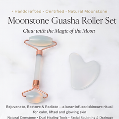 Moonstone Guasha Roller Set